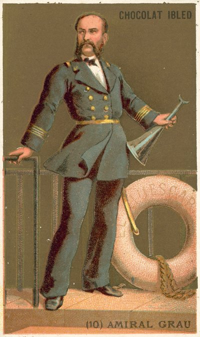 Miguel Grau Seminario, Peruvian Admiral by French School